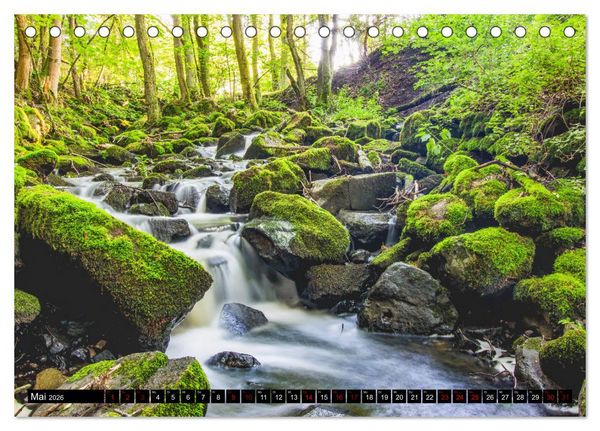 Produktbild: Westerwaldliebe (Tischkalender 2026 DIN A5 quer), CALVENDO Monatskalender