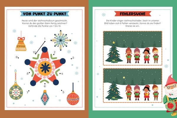 Produktbild: Mein Adventskalenderbuch R&auml;tselspa&szlig; mit den Wichteln