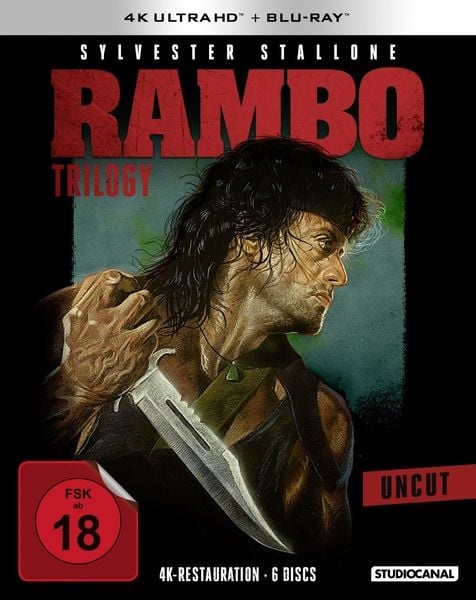 Produktbild: Rambo Trilogy / Uncut / 4K Ultra HD [3 BR4K + 3 BRs]