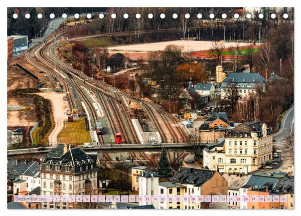 Produktbild: Aue - Bad Schlema Erzgebirge (Tischkalender 2026 DIN A5 quer), CALVENDO Monatskalender