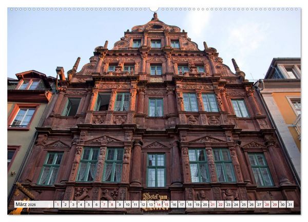 Produktbild: Heidelberg - Baden-W&uuml;rttemberg (Wandkalender 2026 DIN A2 quer), CALVENDO Monatskalender