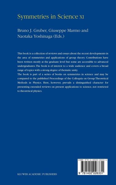 Produktbild: Symmetries in Science XI