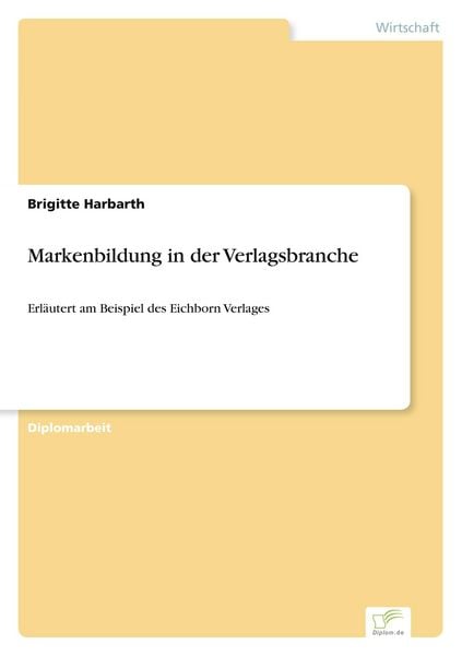 Produktbild: Markenbildung in der Verlagsbranche