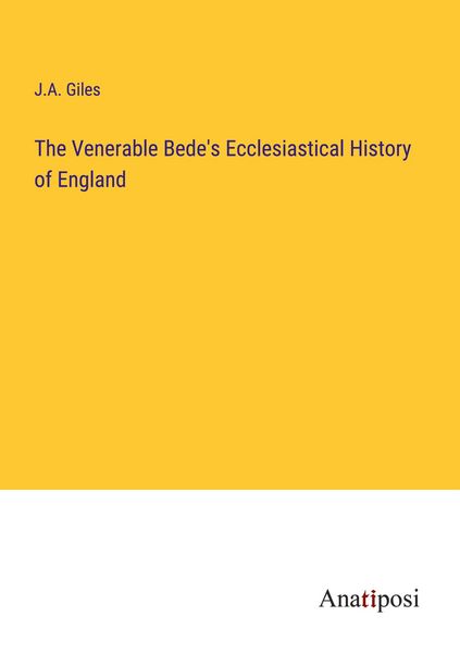Produktbild: The Venerable Bede's Ecclesiastical History of England