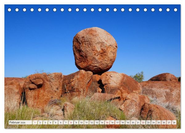 Produktbild: Unterwegs in Australiens Nationalparks (Tischkalender 2026 DIN A5 quer), CALVENDO Monatskalender