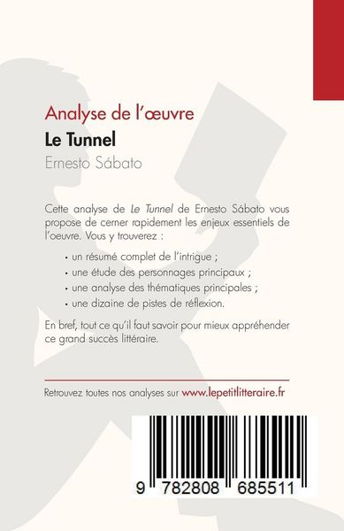 Produktbild: Le Tunnel de Ernesto S&aacute;bato (Analyse de l'&iquest;uvre)