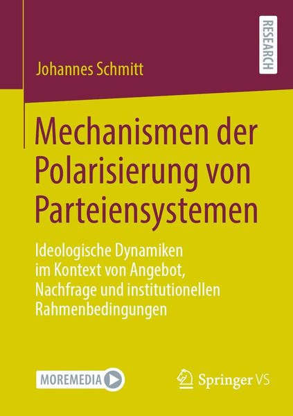 Produktbild: Mechanismen der Polarisierung von Parteiensystemen