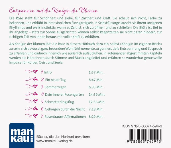 Produktbild: Rosentraum. Meditationen und Entspannungsreisen