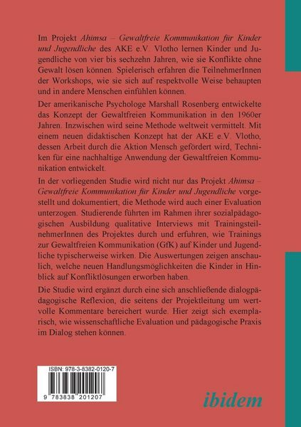 Produktbild: &bdquo;dann kann man das ja auch mal so l&ouml;sen!&ldquo; Auswertungsinterviews mit Kindern und Jugendlichen nach Trainings zur Gewaltfreien Kommunikation