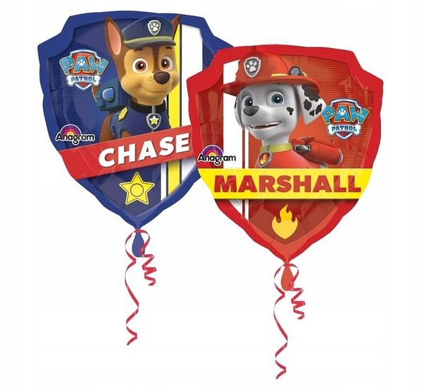 SuperShape Paw Patrol Folienballon P38 lose 63 x 68 cm