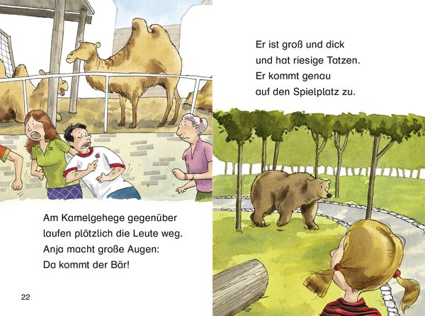 Produktbild: Duden Leseprofi &ndash; Ein B&auml;r rei&szlig;t aus, 1. Klasse