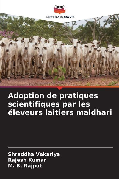 Produktbild: Adoption de pratiques scientifiques par les &eacute;leveurs laitiers maldhari