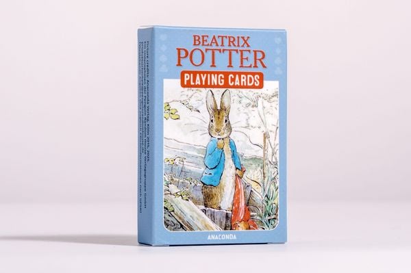 Produktbild: Kartenspiel Beatrix Potter. 54 Spielkarten mit 53 Motiven von Peter Hase und seinen Freunden