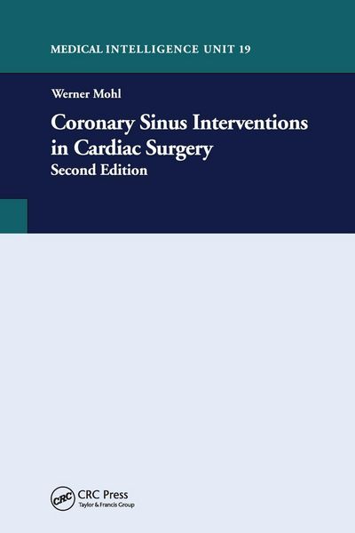 Produktbild: Coronary Sinus Intervention in Cardiac Surgery