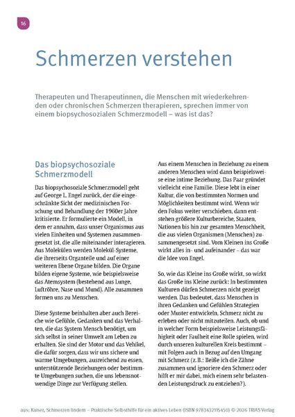 Produktbild: Schmerzen lindern - Praktische Selbsthilfe f&uuml;r ein aktives Leben