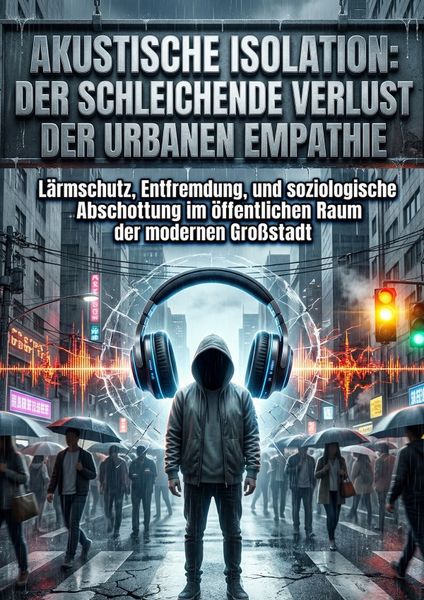 Produktbild: Akustische Isolation: Der schleichende Verlust der urbanen Empathie