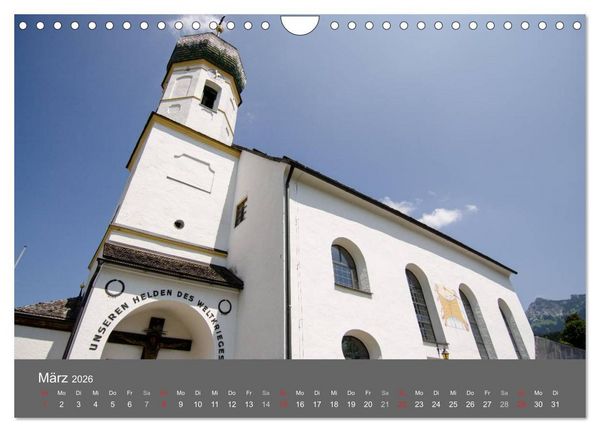 Produktbild: Tannheimer Tal (Wandkalender 2026 DIN A4 quer), CALVENDO Monatskalender