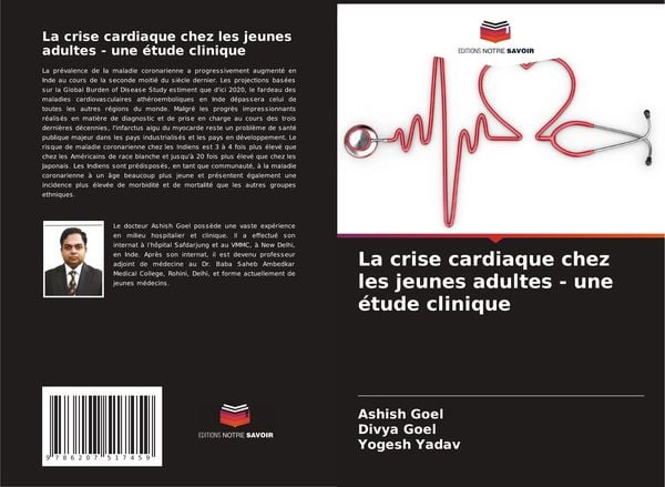 Produktbild: La crise cardiaque chez les jeunes adultes - une &eacute;tude clinique