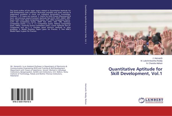 Produktbild: Quantitative Aptitude for Skill Development, Vol.1