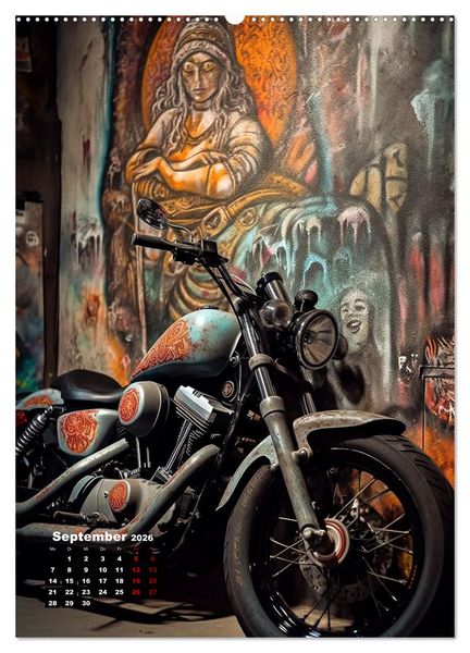 Produktbild: Graffiti Art (Wandkalender 2026 DIN A2 hoch), CALVENDO Monatskalender