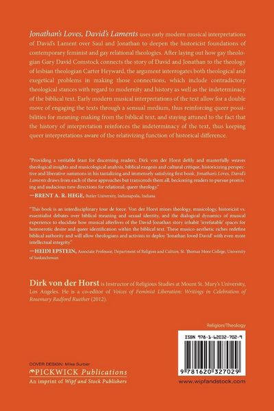 Produktbild: Jonathan's Loves, David's Laments