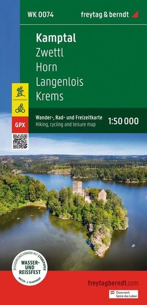 Produktbild: Kamptal, Wander-, Rad- und Freizeitkarte 1:50.000