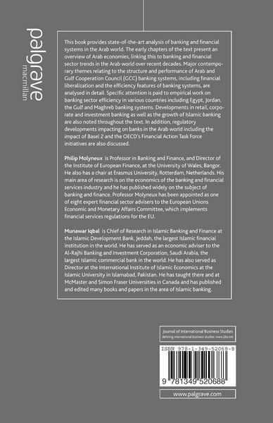 Produktbild: Banking and Financial Systems in the Arab World