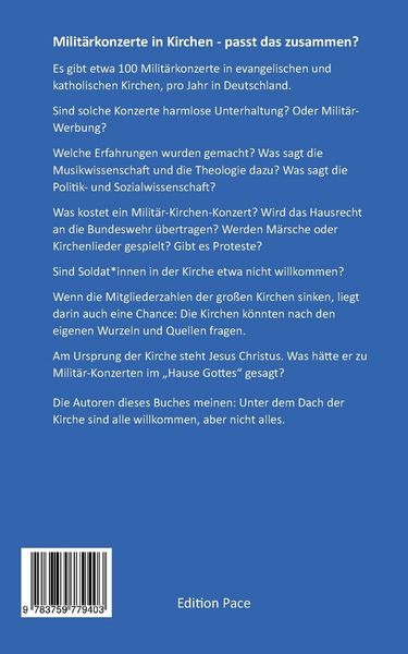 Produktbild: Milit&auml;rkonzerte in Kirchen?