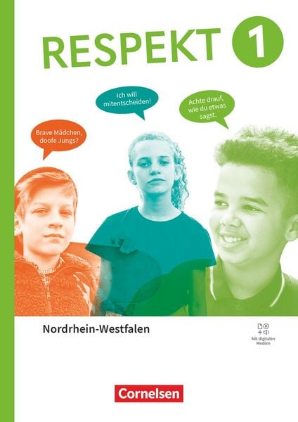 Produktbild: Respekt - Lehrwerk f&uuml;r Ethik, Werte und Normen, Praktische Philosophie und LER - Nordrhein-Westfalen - Ausgabe ab 2025 - Band 1
