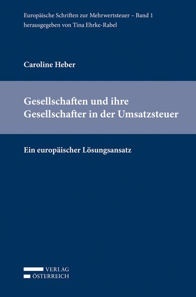 Produktbild: Gesellschaften und ihre Gesellschafter in der Umsatzsteuer