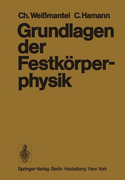 Produktbild: Grundlagen der Festk&ouml;rperphysik