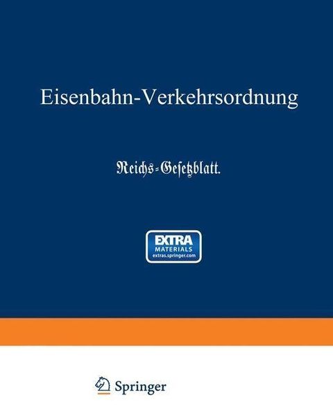 Produktbild: Eisenbahn-Verkehrsordnung