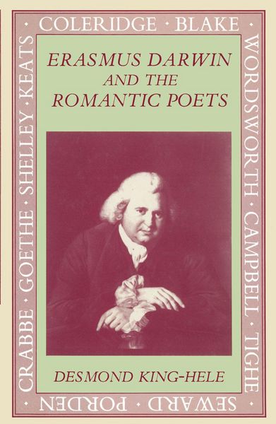 Produktbild: Erasmus Darwin and the Romantic Poets
