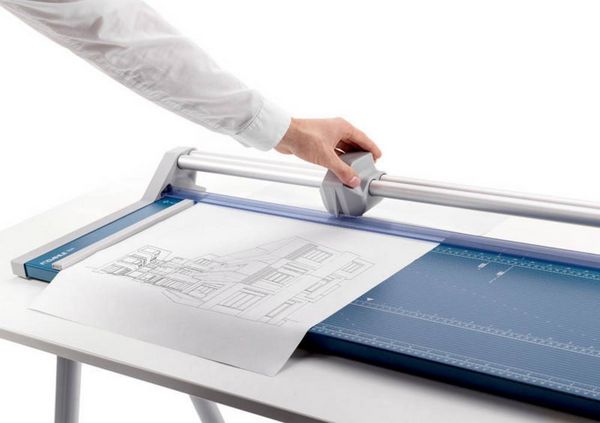 Produktbild: Dahle 554 Rollenschneider A2 Schnittleistung A4 80 g/m&sup2;: 20 Blatt