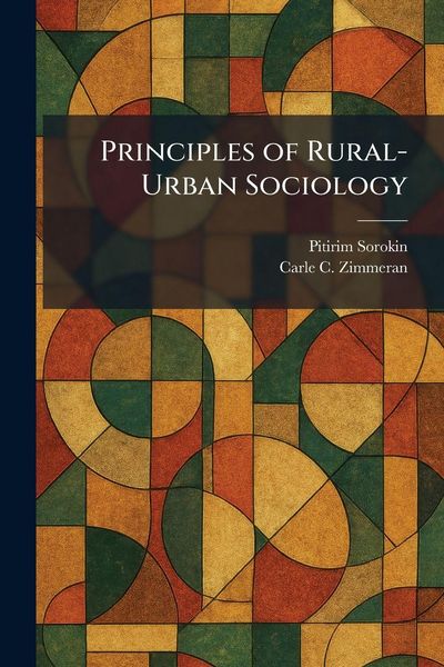 Produktbild: Principles of Rural-Urban Sociology