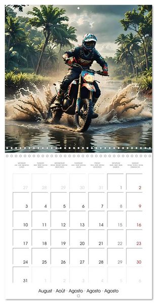 Produktbild: Ride the motocross thrill (Wall Calendar 2026 12 &times; 12 Inch) CALVENDO 12 Month Wall Calendar