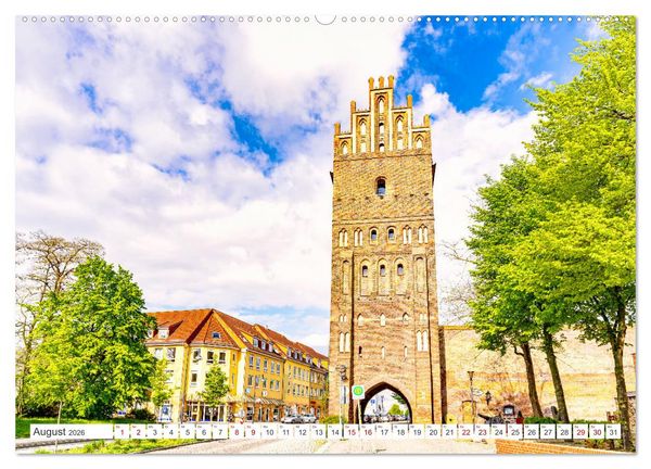 Produktbild: Hansestadt Anklam. Das Tor zur Insel Usedom (Wandkalender 2026 DIN A2 quer), CALVENDO Monatskalender