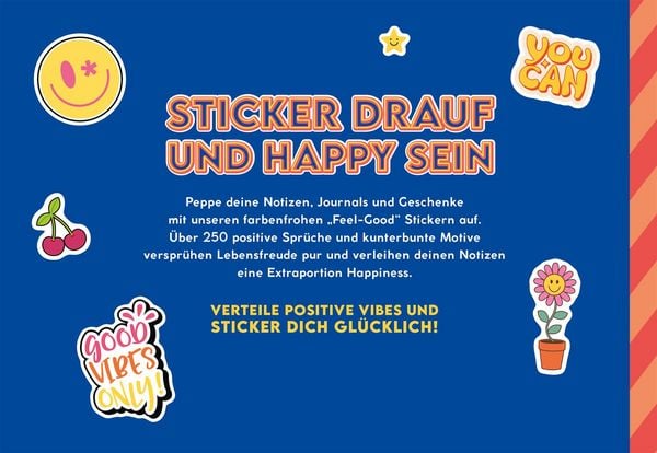 Produktbild: myNOTES Papeterie: Stickerheft Oh, happy day!