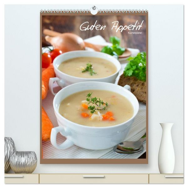 Produktbild: Guten Appetit (hochwertiger Premium Wandkalender 2026 DIN A2 hoch), Kunstdruck in Hochglanz
