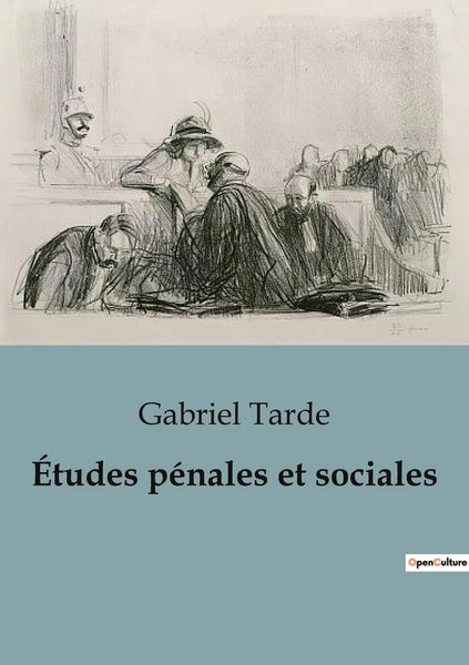 Produktbild: &Eacute;tudes p&eacute;nales et sociales