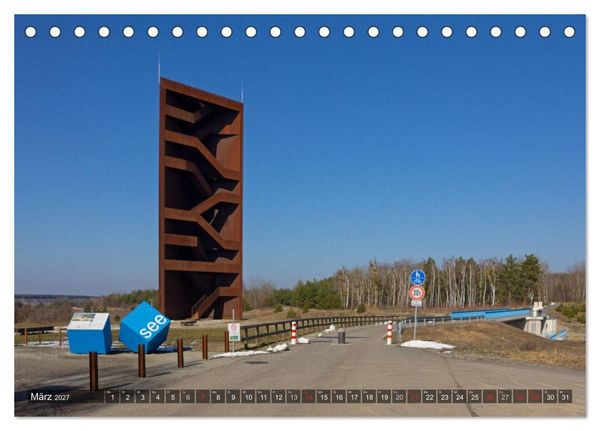 Produktbild: Seenland in der Lausitz (Tischkalender 2027 DIN A5 quer), CALVENDO Monatskalender