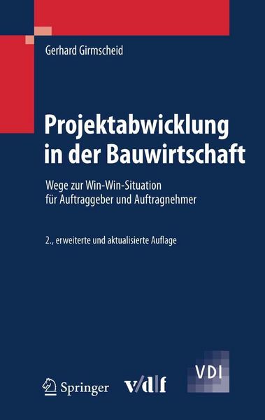 Produktbild: Projektabwicklung in der Bauwirtschaft