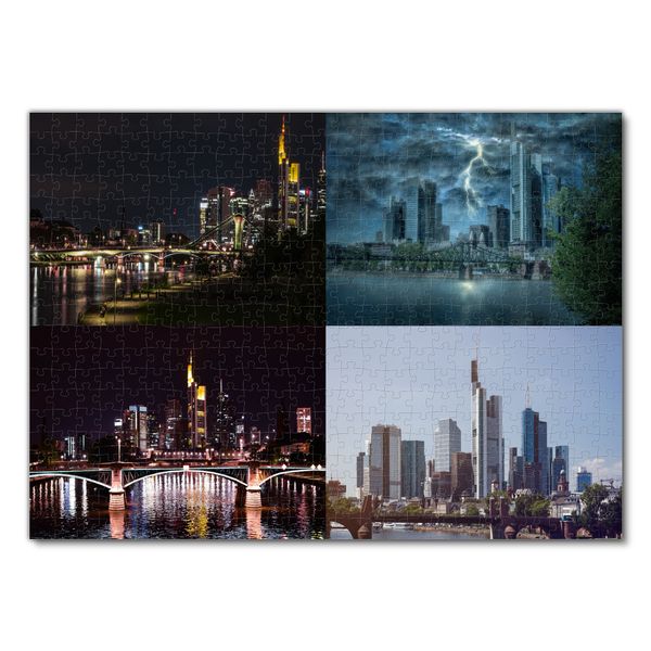 Produktbild: Lais Puzzle Collage Frankfurt 500 Teile