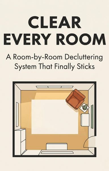 Produktbild: Clear Every Room: A Room-by-Room Decluttering System That Finally Sticks  For People Who Are Done Doing It Over and Over