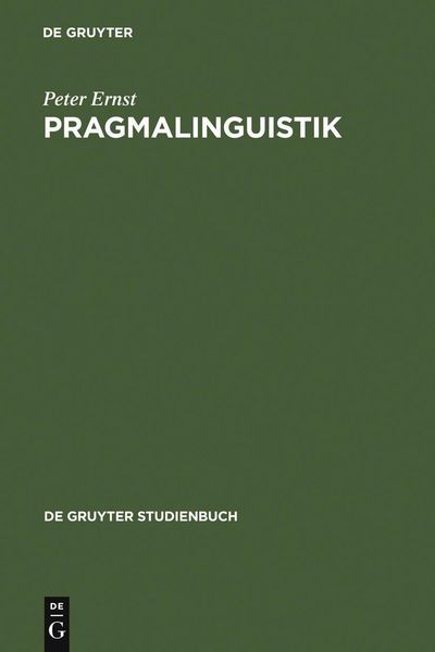 Produktbild: Pragmalinguistik