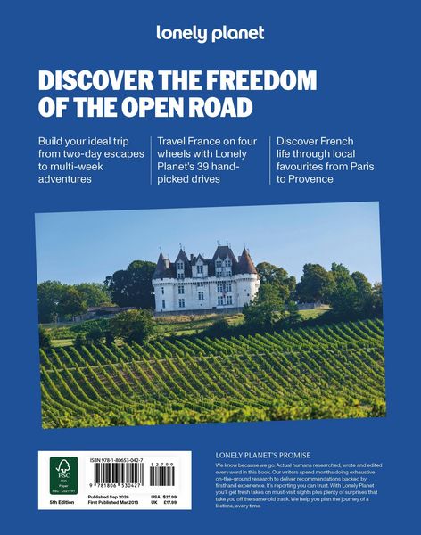 Produktbild: Lonely Planet Best Road Trips France