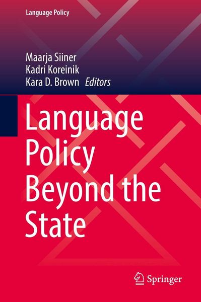 Produktbild: Language Policy Beyond the State