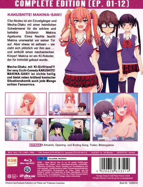Produktbild: Kakushite! Makina-san!! - Complete Edition