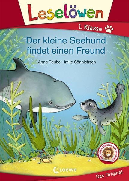 Produktbild: Lesel&ouml;wen 1. Klasse - Der kleine Seehund findet einen Freund