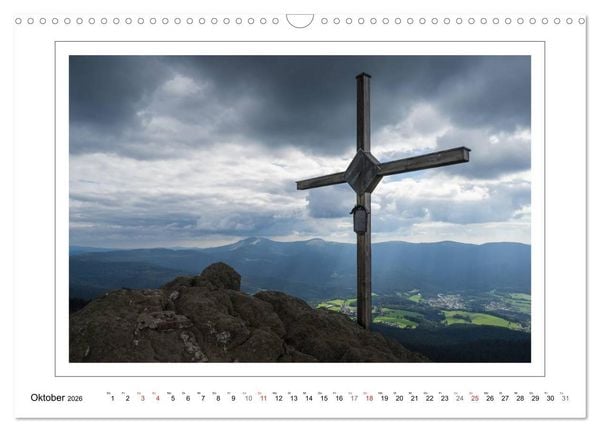 Produktbild: Unterwegs im Bayerischen Wald (Wandkalender 2026 DIN A3 quer), CALVENDO Monatskalender